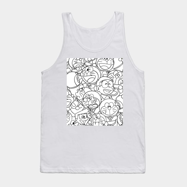 doraemon Tank Top by Mactivo